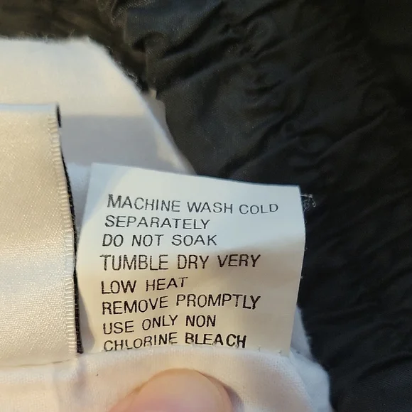 VINTAGE LONDON FOG Girl's Colorful Black Track Pants 80s 90s Vaporwave - Picture 9 of 15